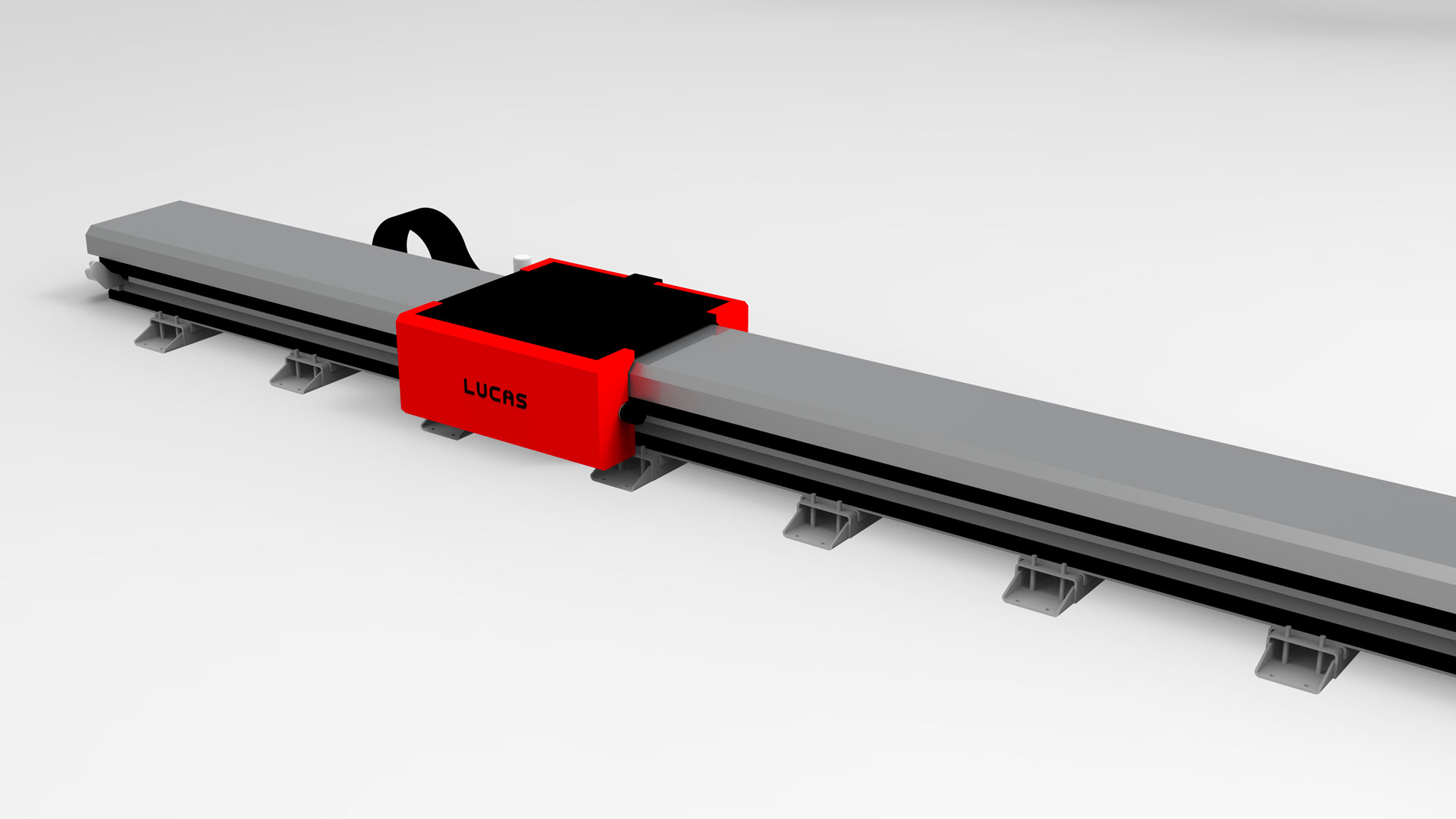 Axes linéaires  au sol protégé