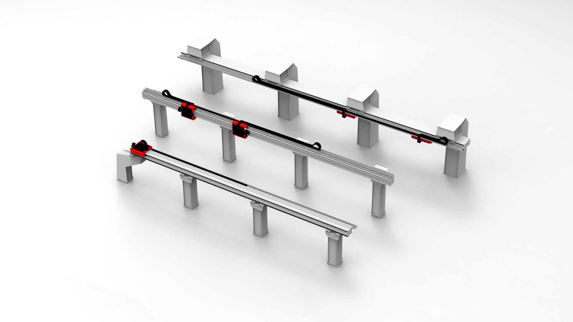 Axes linéaires élevés